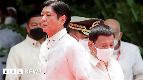 Ferdinand Marcos Jr sworn in as Philippines president, replacing ..